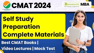 CMAT 2024  Self Study Preparation Complete Materials  Best CMAT Books  Video Lectures  Mock Test [upl. by Nnylf]