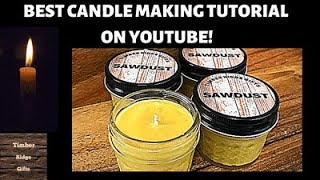 Best Candle Making Tutorial on Youtube How To Make Soy Candles At Home  Make Candles at Home [upl. by Jeminah]