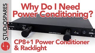 Why do I need power conditioning  Studiospares CP81 Power Conditioner [upl. by Stempien]