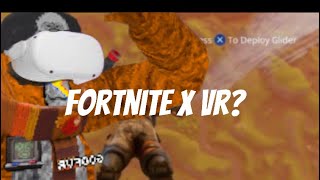 How to play FORTNITE in VR No PC required [upl. by Gipsy929]