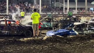 73024 Adams County Fair Demo Derby FWD Hobo [upl. by Eednus]