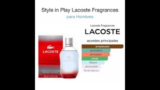 LACOSTE STYLE IN PLAY 2004مراجعة عطر لاكوست ستايل إن بلاي [upl. by Cyb]