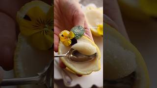 Lemon meringue possets vegan veganrecipes lemon dessert recipe [upl. by Naujej]