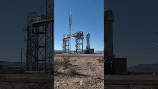 NS28New ShepardBlue Origin carrying sixSuborbital Launch Corn RanchCorn Ranch Van Horn TX USA [upl. by Wolfson]