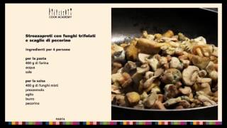 CUCINA Oggi prepariamo gli quotStrozzapreti ai funghi trifolatiquot VIDEO [upl. by Zacek577]