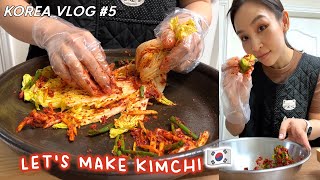 I tried making kimchi in Korea [upl. by Budworth763]