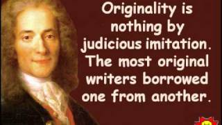 Creative Quotations from Voltaire for Nov 21 [upl. by Oab550]