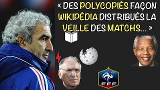 LECTURE Les méthodes surréalistes de Domenech en équipe de France 😅 [upl. by Anivel]