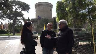 Ostia Antica voragini e avvallamenti in Via Capo Due Rami  Canale 10 [upl. by Azirb242]