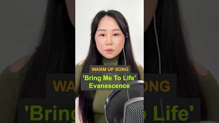 Warm Up Song quotBring Me To Lifequot by Evanescence cover [upl. by Sedecrem]