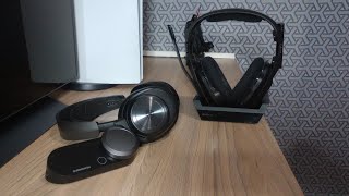 Steelseries arctis nova pro VS Astro A50 QUAL É MELHOR [upl. by Yenffit]