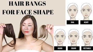 Best Hair bangs or not according to YOUR face shape [upl. by Enida]