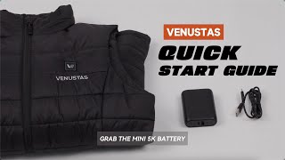 【Venustas】Unlock Warmth in 30s Your Mini 5K Heated Apparel Guide [upl. by Adirehs]