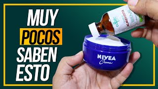 ¿Arrugas Profundas Prueba Este Secreto con Crema Nivea y Aceite de Almendras [upl. by Haroved]