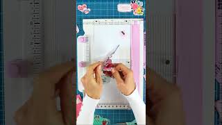 Banner shaped cards for celebrating World Cardmaking Day 💌 cardmaking handmadecards [upl. by Nlyak]