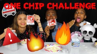 One Chip Challenge GHOST PEPPER GONE WORNG [upl. by Svirad]