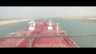 Suez Canal crossingThe Suez Canal Bridge TIME LAPSE [upl. by Aholla]