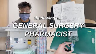 DAY IN THE LIFE of a GENERAL SURGERY PHARMACIST  what does a clinical hospital pharmacist do [upl. by Dustman627]