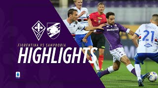 ACF Fiorentina vs Sampdoria 12  MATCH HIGHLIGHTS [upl. by Fortuna160]