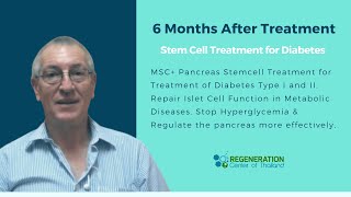 MSC Stem Cell Treatment for Diabetes Type 1 amp Type 2 w Beta Cell Transplant insulin glucose [upl. by Hetti832]