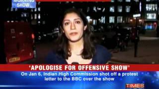 Apologise for show says India to BBC [upl. by Krein871]