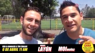 Moises Muñoz y Miguel Layun en Plaza de la Tecnología Coacalco [upl. by Sarid]