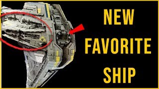 Made from Star Destroyers  COMPLETE BREAKDOWN of the Best New Canon Ship  Starhawkclass [upl. by Shaefer]