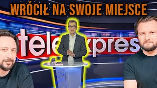 Maciej Orłoś Teleexpress wrócił na swoje miejsce [upl. by Asyar]