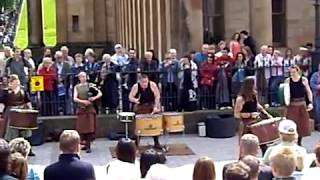 Edinburgh Fringe Festival  Scottish folk music performance [upl. by Romilda]