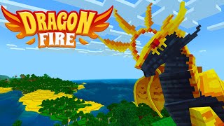 Minecraft  The DragonFire ADD ON Lets Play 2 [upl. by Namurt187]