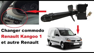 Changer commodo Renault Kangoo 1 Clio 2 et autre Renault [upl. by Hopkins]