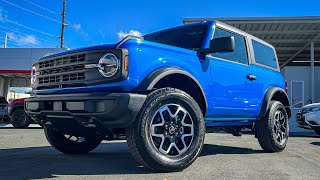 2022 Ford Bronco 2 Door MANUAL  TEST DRIVE [upl. by Arhat]