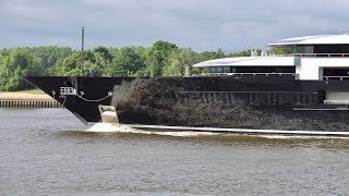 4K  Yacht CRESCENT Project THUNDER back from sea trail  Lürssen shipyard [upl. by Maher]