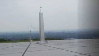 Große Sonnenuhr  Obelisk im Landschaftspark Hoheward in Herten am Horizontobservatorium [upl. by Kelbee]