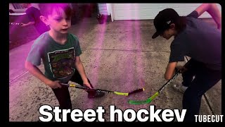 Street hockey season has begun [upl. by Krell]