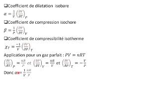 Thermodynamique PC et MIP S1  Les Coefficients Thermoélastiques [upl. by Annmaria143]