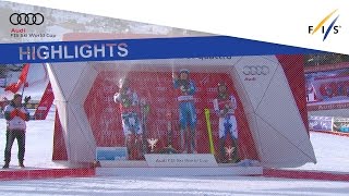 Highlights  Kristoffersen back on top in Val dIsere Slalom race  FIS Alpine [upl. by Anoel344]