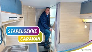 Caravan review Caravelair 496 Alba Style Family model 2023 [upl. by Adnawak]