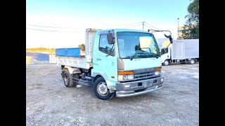 1999 Model Mitsubishi Fuso Fighter Dumper 6D17 Engine [upl. by Hayarahs]