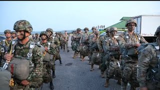 Joint Paratrooper Training US and Colombia in HYDRA 24 [upl. by Eelesor883]