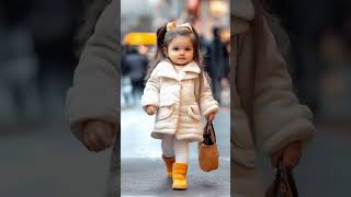 Adorable Baby Fashion Show🥰 fashion babyAI runwayviralかわいいkawaii 비패션쇼 YouTubeShortsshorts [upl. by Pall]