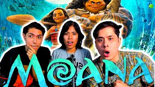 MOANA 2016 VIENDO POR PRIMERA VEZ PELICULA REACCION [upl. by Analah]