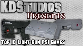 Top 10 PS1 Light Gun Arcade Games [upl. by Nosae]