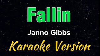 Fallin  Janno Gibbs  Karaoke [upl. by Lavro]