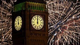 London Fireworks 2014  New Years Eve Fireworks  BBC One [upl. by Moynahan]