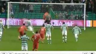 Celtic 9  0 Aberdeen 06112010 Highlights [upl. by Gunar]