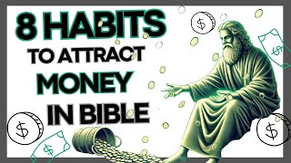 8 HABITS to Prosper and Attract way More MONEY According to the Bible [upl. by Ahtibbat223]