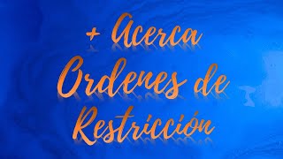 Más acerca de de las Ordenes de Restricción Divinas [upl. by Deste]