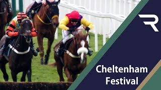 NATIVE RIVER is all heart to win the 2018 Timico Cheltenham Gold Cup  Racing TV [upl. by Nairam]