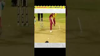 Jason Holder 4 Ball 4 Wicket [upl. by Tessy]